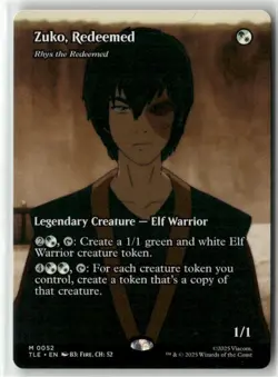 MTG Zuko, Redeemed 0052 Regular (Borderless) Avatar TLE NM - Image 1