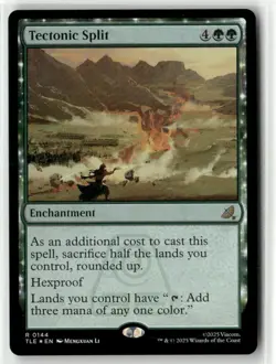 MTG Tectonic Split 0144 Foil Avatar TLE NM - Image 1