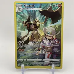 Pokemon TCG Kleavor Trainer Gallery Astral Radiance Holo Card TG08/TG30 NM - Image 1