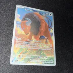 2026 Pokemon MEG Chaos Rising Tauros 96 /86 Illustration Rare Holo Full Art 002 - Image 2