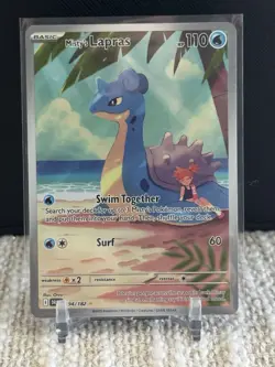 Pokemon The Pokemon Company Misty's Lapras 194/182 Destined Rivals Illustration… - Image 1