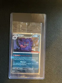 Pokemon Gengar GameStop Exclusive Promo Holo 050/088 SEALED - VERY CLEAN - Image 1