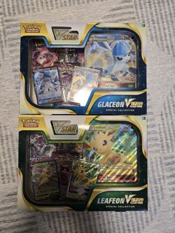 Brand New Pokemon Leafeon & Glaceon VSTAR Special Collection Lot of 2 - Image 1