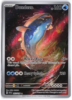 Dondozo 207/198 Illustration Rare Scarlet & Violet Pokemon NM - Image 1