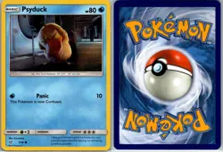 Psyduck 7/18 Detective Pikachu Pokemon TCG Holo C NM - Image 3