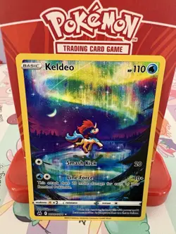 Pokemon Keldeo GG07/GG70 Crown Zenith Galarian Gallery Holo NM - Image 1