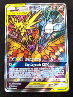 Moltres & Zapdos & Articuno GX SM210 Holo Promo Sun & Moon Promo Pokemon Holo NM - Image 1