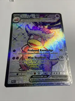 Pokemon Slowking ex 238/193 Sv02: Paldea Evolved Ultra Rare Full Art Holo - Image 1