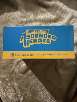 Ascended Heroes Pokemon Center ETB (Elite Trainer Box) SEALED *IN HAND* - Image 5