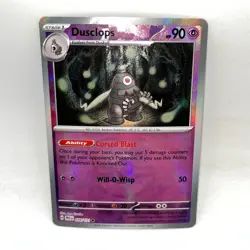 Dusclops (Master Ball Pattern) 036/131 SV: Prismatic Evolutions Pokemon Holo NM - Image 1