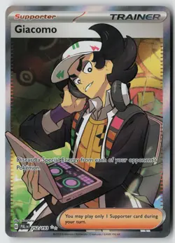 Giacomo 252/193 Ultra Rare Paldea Evolved Pokemon Near Mint - Image 1