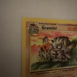 Pokemon Graveler 37/62 Base Set Regular Stage 1 60 HP Uncommon 1999 - Image 5