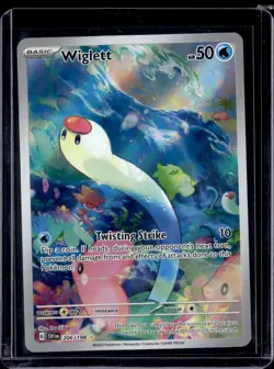 Pokemon SV01: Scarlet & Violet Base Set Wiglett 206/198 - Image 1
