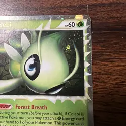 Pokemon TCG Celebi Prime 92/102 Triumphant Holo Ultra Rare English HP 60 - Image 3