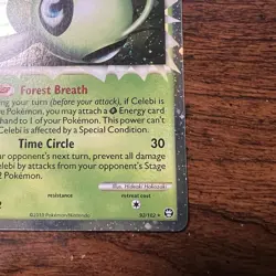 Pokemon TCG Celebi Prime 92/102 Triumphant Holo Ultra Rare English HP 60 - Image 5
