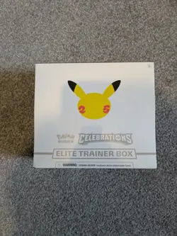 Pokemon Celebrations Elite Trainer Box 25th Anniversary BRAND NEW AND SEALED - Image 1