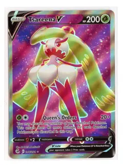 Tsareena V (Full Art) 246/264 Ultra Rare Holo SWSH08: Fusion Strike Pokemon NM - Image 1