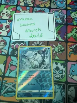 Alolan Vulpix 21/145 Reverse Holo - Guardians Rising - Pokemon TCG - Image 1