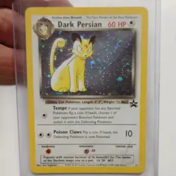 Pokemon TCG Dark Persian 17/53 WotC Promo Holo 2000 English 60HP Ken Sugimori - Image 1