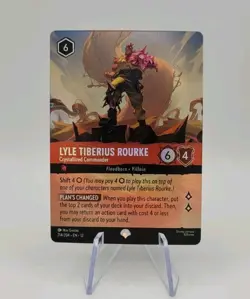 Disney Lorcana TCG: Lyle Tiberius Rourke 214/204 Epic - Wilds Unknown - NM - Image 1