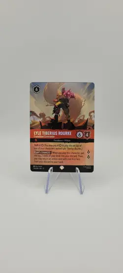 Disney Lorcana TCG: Lyle Tiberius Rourke 214/204 Epic - Wilds Unknown - NM - Image 2