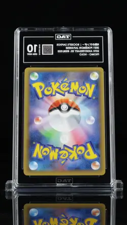 2021 Pokemon Japanese 25th Anniversary Rocket's Zapdos Holo 008 TAG 10 Gem Mint - Image 2