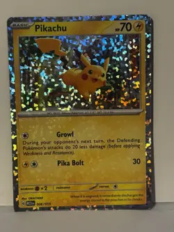 Pikachu Holo 006/015 McDonald's Promos 2023 NM Pokemon Fast Ship - Image 1