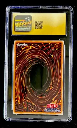 CGC Pristine 10 Gate Guardian YuGiOh TDPP Ultra Rare Japanese - Image 2