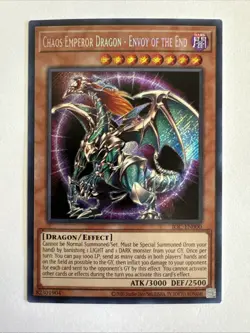 Chaos Emperor Dragon - Envoy Of The End (25th) NM Secret Rare IOC-EN000 YUGIOH! - Image 1