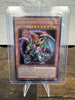 Chaos Emperor Dragon - Envoy Of The End (25th) NM Secret Rare IOC-EN000 YUGIOH! - Image 3