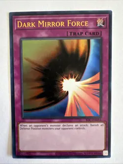 Yugioh! Dark Mirror Force IOC-EN054 Ultra Rare 25th Anniversary NM - Image 1