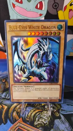 Blue-Eyes White Dragon LOB-EN001 Legend of (25th Anniversary Edition) Unlimited - Image 1