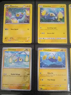 x16 Chinchou lanturn pokemon mixed lot electric cute Rare ⚡🐠 all different uniq - Image 2