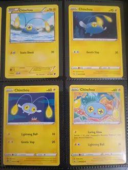 x16 Chinchou lanturn pokemon mixed lot electric cute Rare ⚡🐠 all different uniq - Image 3