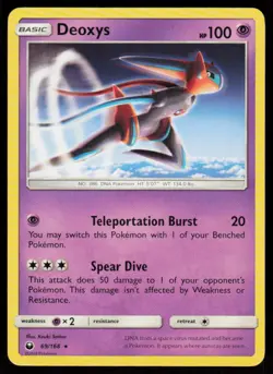 Deoxys 69/168 Rare Celestial Storm Pokemon Near Mint - Image 1