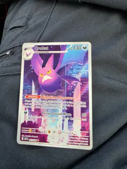 Pokemon TCG: Crobat (Illustration Rare) - 93/86 - ME: Chaos Rising NM - Image 1
