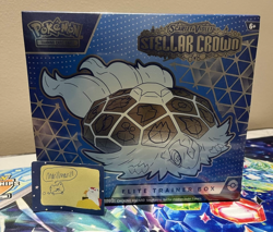 Pokemon TCG Stellar Crown Elite Trainer Box [ETB] Factory Sealed - Image 1