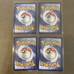 Cinderace 028/132 Me01: Mega Evolution Holo X4 Playset Pokemon TCG NM - Image 2