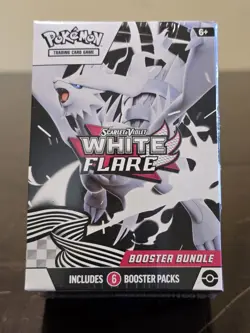 Pokemon TCG Scarlet & Violet White Flare Booster Bundle Box - 6 Packs - Image 1