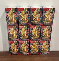 SEALED Pokemon Ascended Heroes Booster Bundles Lot of 12 - Image 1