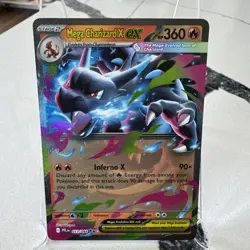 Pokemon Mega Charizard X ex - 013/094 - Double Rare NM-Mint Phantasmal Flames - Image 1
