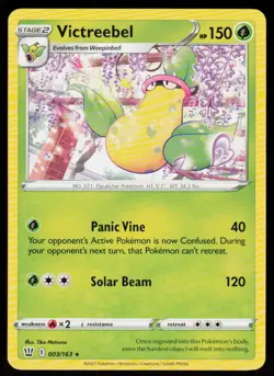 Victreebel 003/163 Rare Battle Styles Pokemon Near Mint - Image 1
