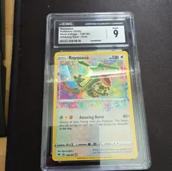 Pokemon TCG Rayquaza Vivid Voltage 138/185 Holo Amazing Rare - Image 1