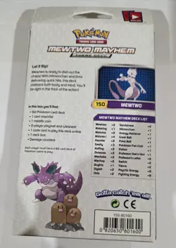 *New Sealed* MEWTWO MAYHEM XY EVOLUTIONS Pokemon Theme Deck FACTORY SEALED - Image 2