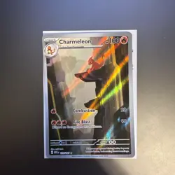 Pokemon TCG Charmeleon 169/165 SV: Scarlet & Violet 151 Illustration Rare - Image 1