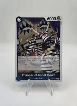 Prisoner of Impel Down (Foil) OP16-042 (R) One Piece The Time of Battle (OP16) - Image 1
