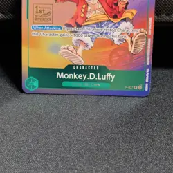 One Piece Monkey.D.Luffy P-037 Promotion Cards Promo Holo Character 4000 English - Image 3
