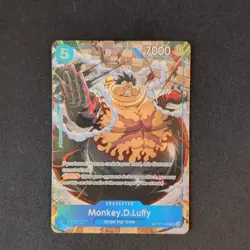 One Piece Monkey D. Luffy OP11-058 OP11 TR Holo - Image 1