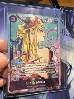 Black Maria (Illustration Box Vol.2) OP08-074 One Piece Promotion Cards Foil - Image 2
