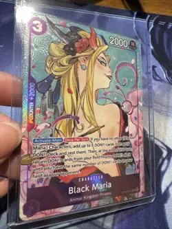 Black Maria (Illustration Box Vol.2) OP08-074 One Piece Promotion Cards Foil - Image 3